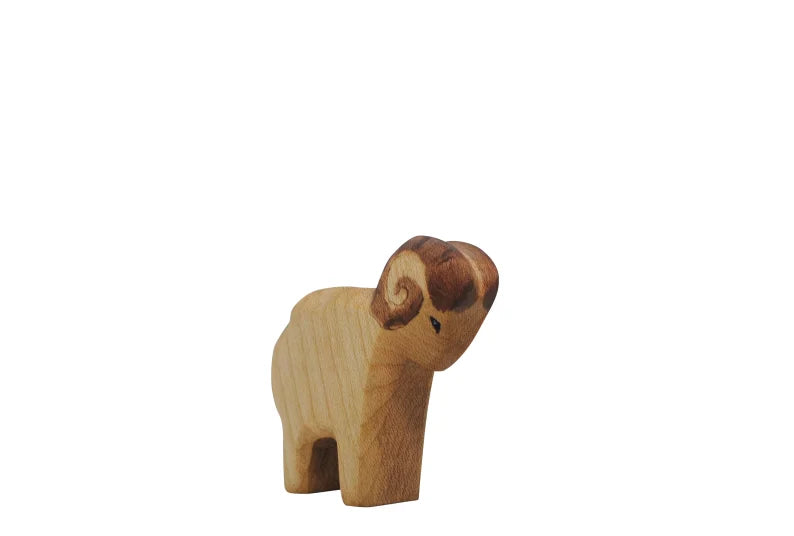 Ram - Hand Painted Wooden Animal - HolzWald