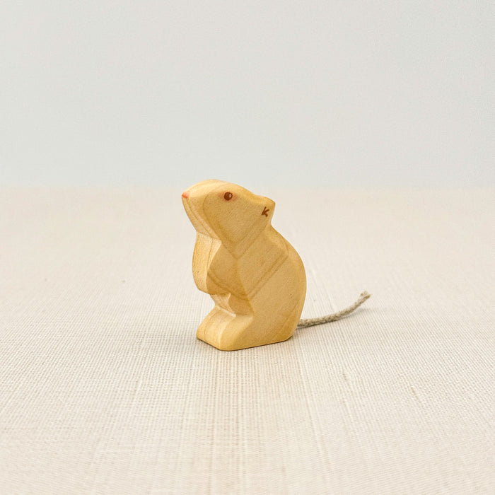 Rat - Hand Painted Wooden Animal - HolzWald