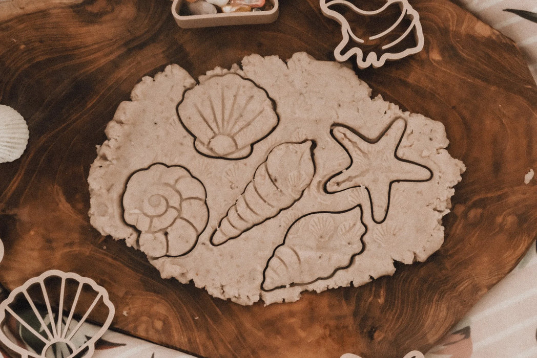 Sea shell - Mini Dough Cutters - Plant Based Plastic - Eco Cutters
