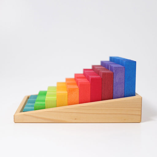 Small Stepped Counting Blocks - Grimm's Wooden Toys
