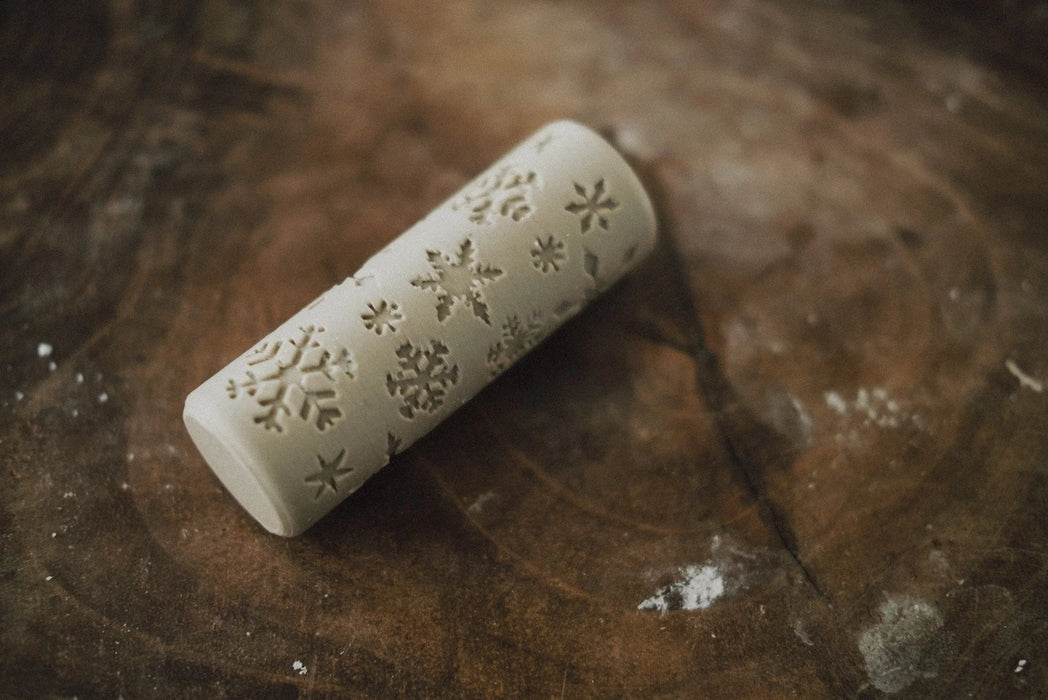 Snowflake Roller - Eco Pattern Roller - Plant Based Plastic - Eco Cutters