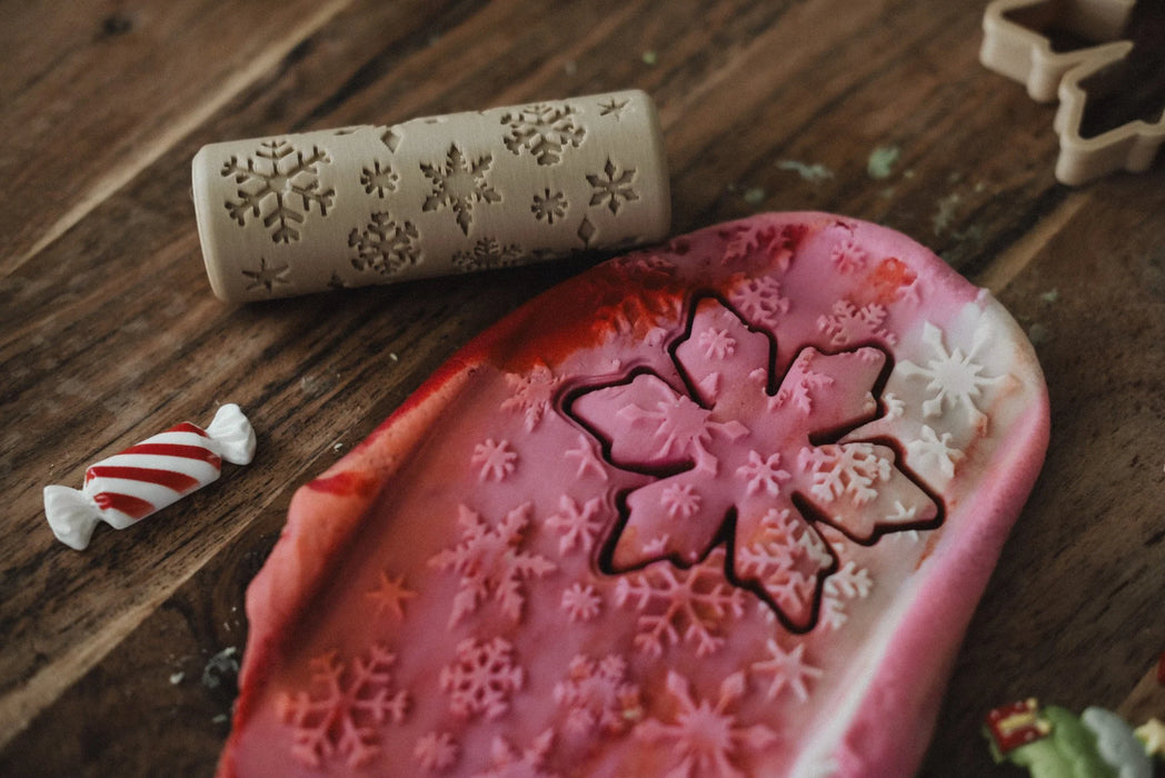 Snowflake Roller - Eco Pattern Roller - Plant Based Plastic - Eco Cutters