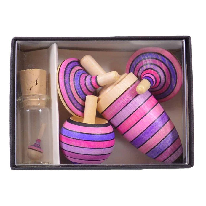 Spinning Top Champion Set - Elements - Mader (Fire, Ice, Lilac, Spring)