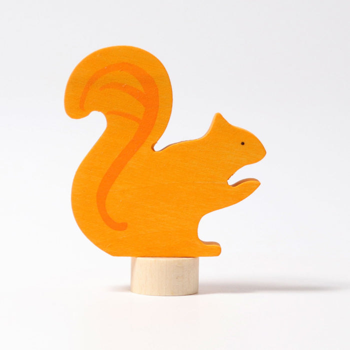 Squirrel - Decorative Figure for Celebration Ring - Grimm's Wooden Toys