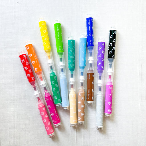 Versatile, Compact bubble pen with stamp Options 