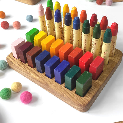 Stockmar Beeswax Stick Crayons, Set of 16 in Tin  Stockmar, Lyra, Natural  Waldorf Art Supplies, Childrens Picture Books at
