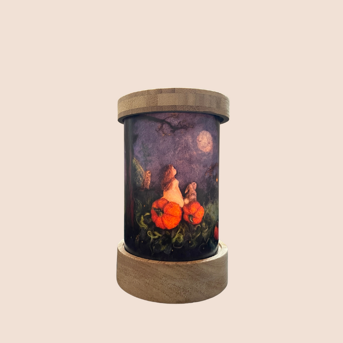 Wooden Artwork Lantern (Base + Lid) - Toverlux