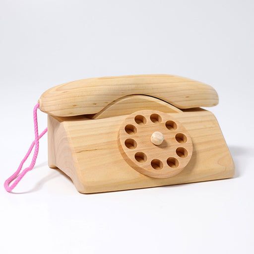 Telephone - Natural - Grimm's Wooden Toys