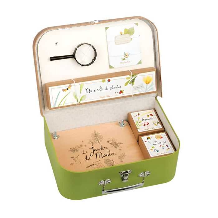 The Botanist Suitcase -  Nature Exploration & Flower Press Activity Set