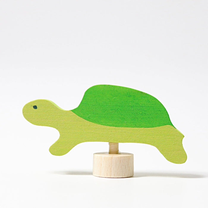 Turtle Figure - For Birthday Ring or Celebration Ring - Grimm's Wooden Toys