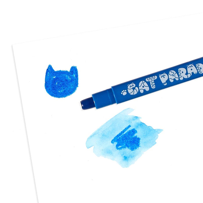 Cat Parade - Twist-Up Gel Crayons Kitty Cat - Set of 12 - OOLY