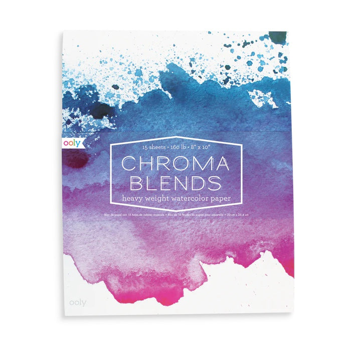 Watercolor Paper Pad- Chroma Blends - OOLY