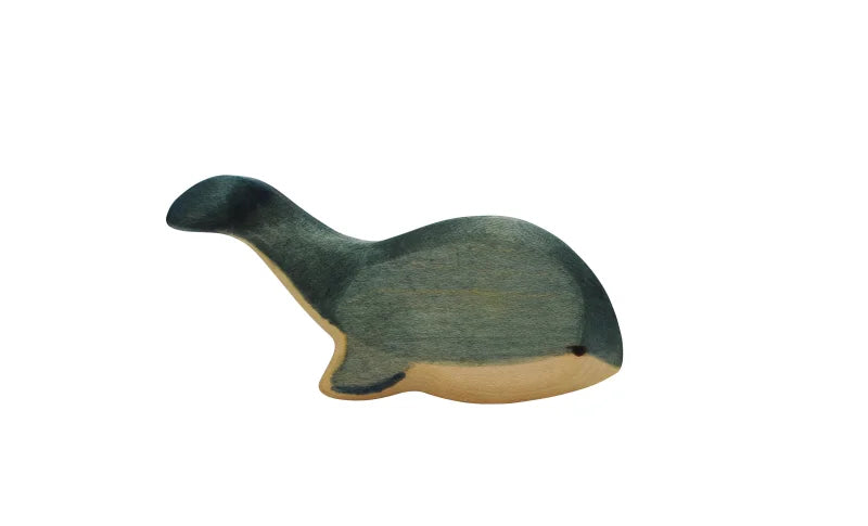Whale - Hand Painted Wooden Animal - HolzWald