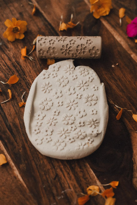 Wildflower Roller - Eco Pattern Roller - Plant Based Plastic - Eco Cutters