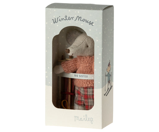 Winter Big Sister Mouse - Ski Mouse - Maileg Mouse