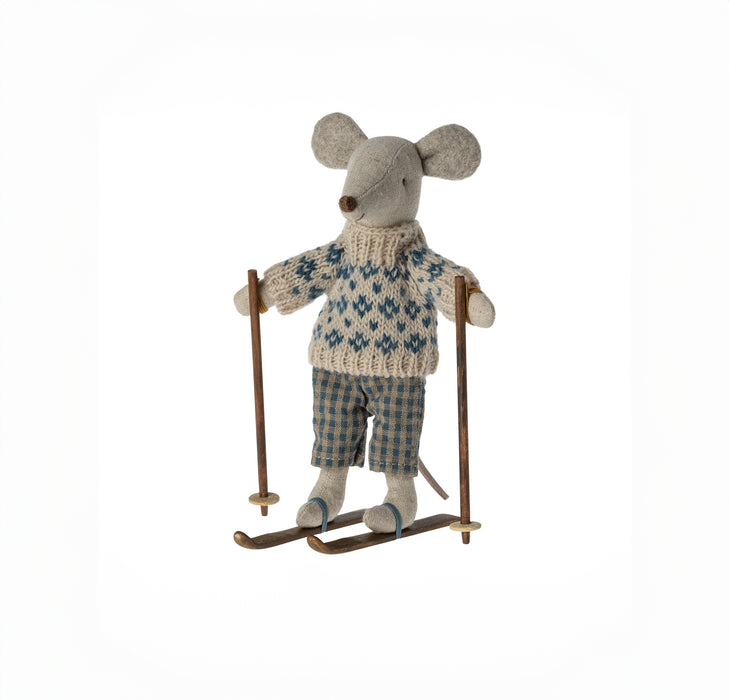 Winter Dad Mouse - Ski Mouse - Maileg Mouse