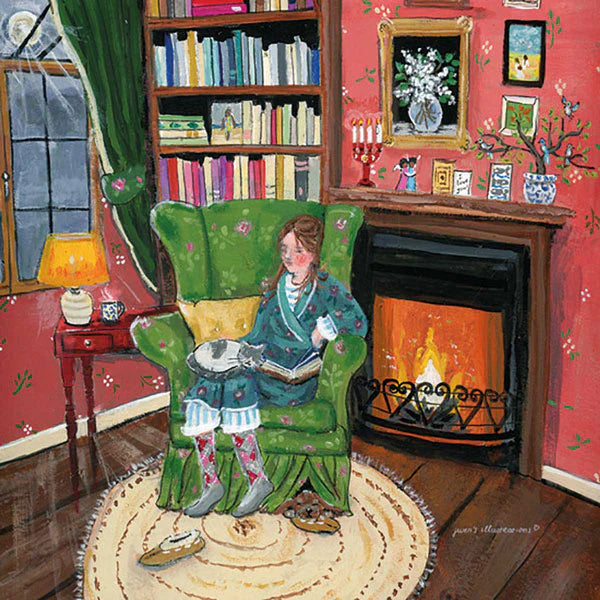 Winter Bliss- Artwork Silhouette For Toverlux Frame and Lamp - Gwen's Illustrations