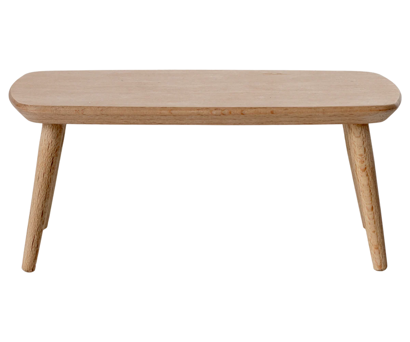 Wooden Coffee Table - Natural Wood - Mouse Size - Maileg