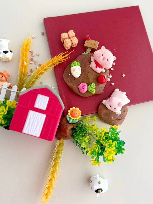 Farm - Sensory Play Dough Kit - Earth Grown Kid Dough