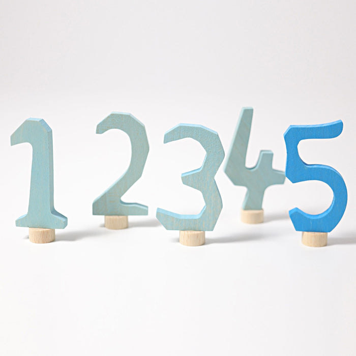 Anthroposophical Numbers - For Birthday Ring or Celebration Ring - Grimm's Wooden Toys