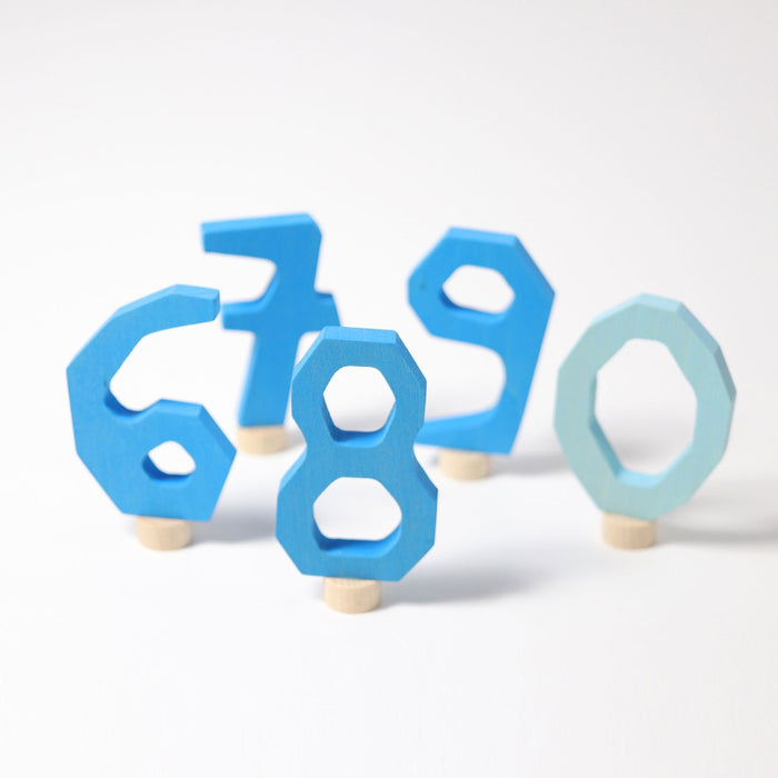 Anthroposophical Numbers - For Birthday Ring or Celebration Ring - Grimm's Wooden Toys