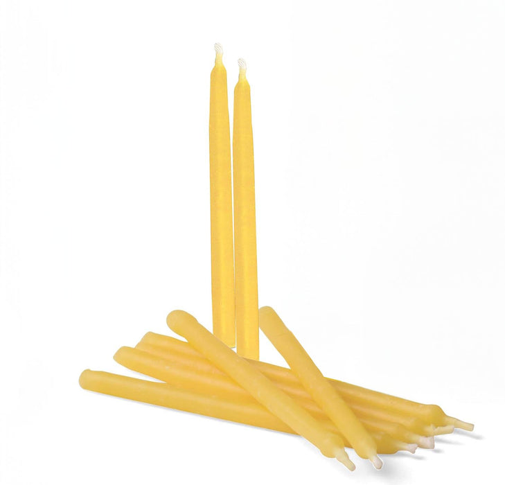 Beeswax Birthday Candles - 24 Pack - 3 Inches - Made in the USA