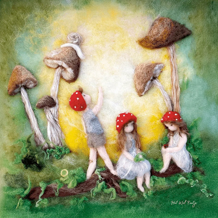 Children of the Forest - Artwork Silhouette For Toverlux Frame and Lamp - Het Wol Feetje