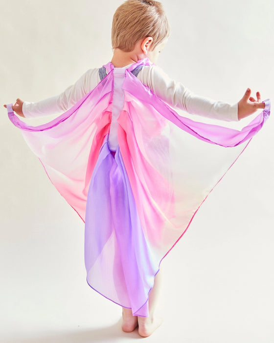 Fairy Wings - Silk Fairy Wings  - Dress Up - Sarah's Silks - Blossom (Pink & Purple)