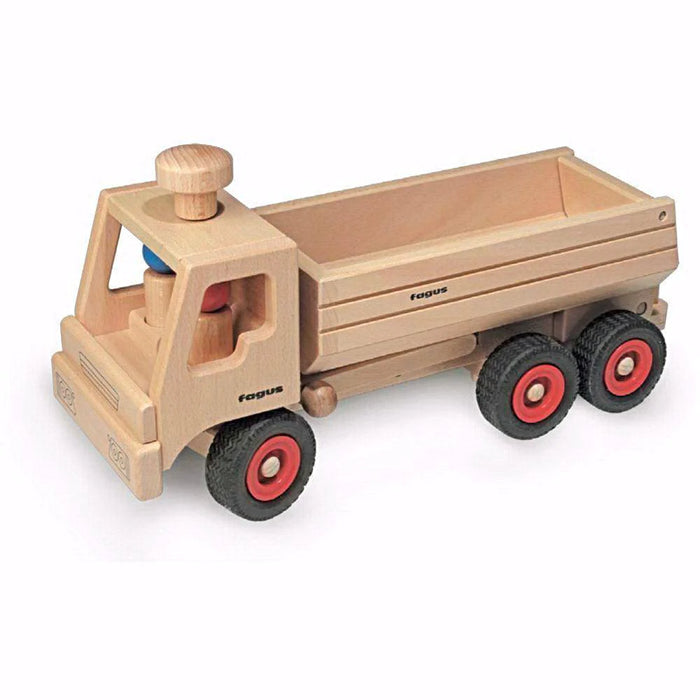 Wooden Container Tipper Truck - Large Dump Truck - Fagus