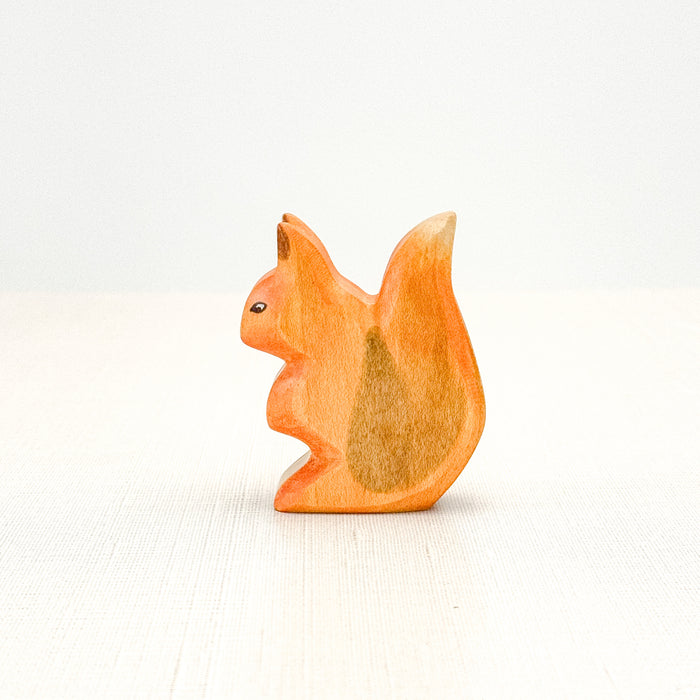 Squirrel  - Hand Painted Wooden Animal - HolzWald