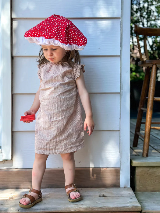 Mushroom Hat - Dress Up - Canvas Mushroom Hat Costume (Child Size)