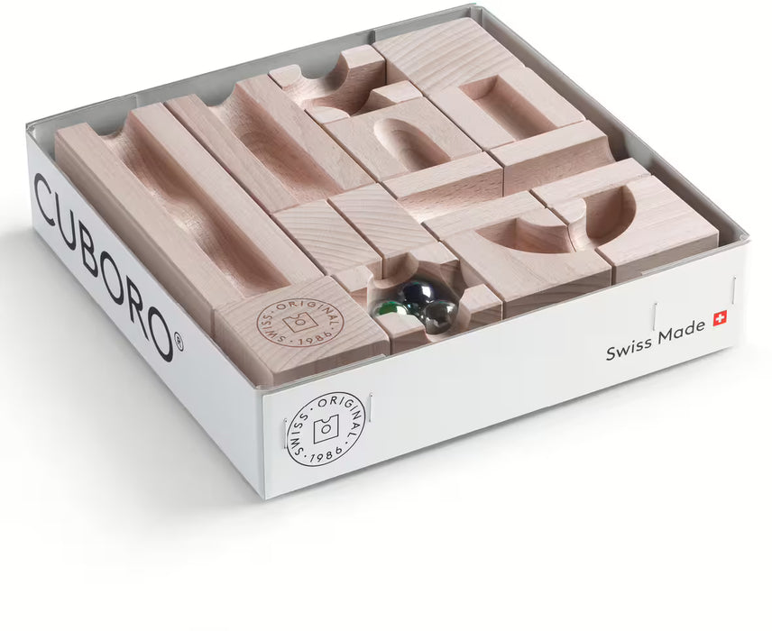 CUBORO Wave - Extra Set - Wooden Marble Run