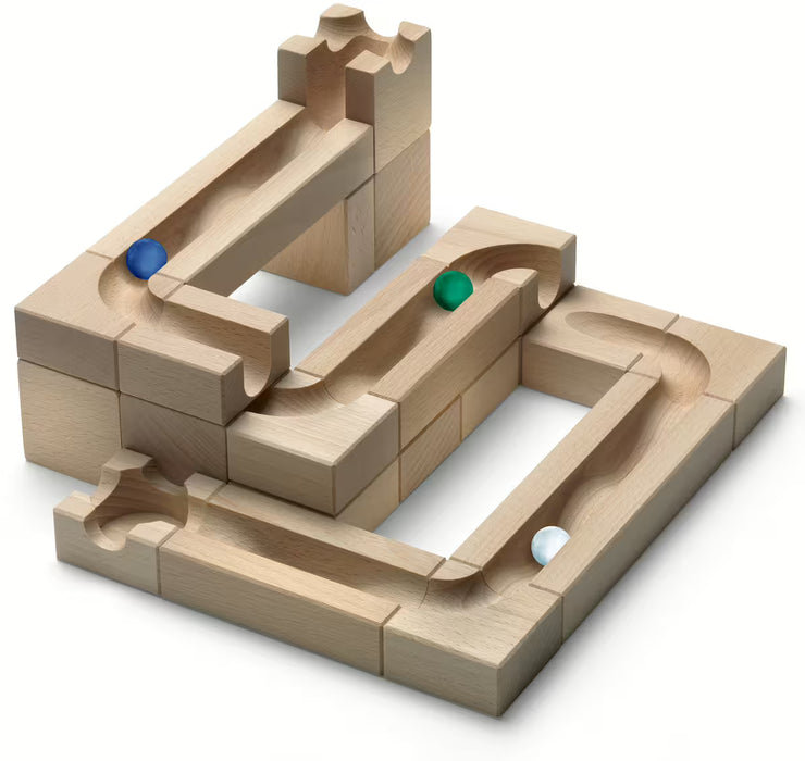 CUBORO Wave - Extra Set - Wooden Marble Run — Oak & Ever CUBORO Wave - Extra Set - Wooden Marble Run — Oak & Ever