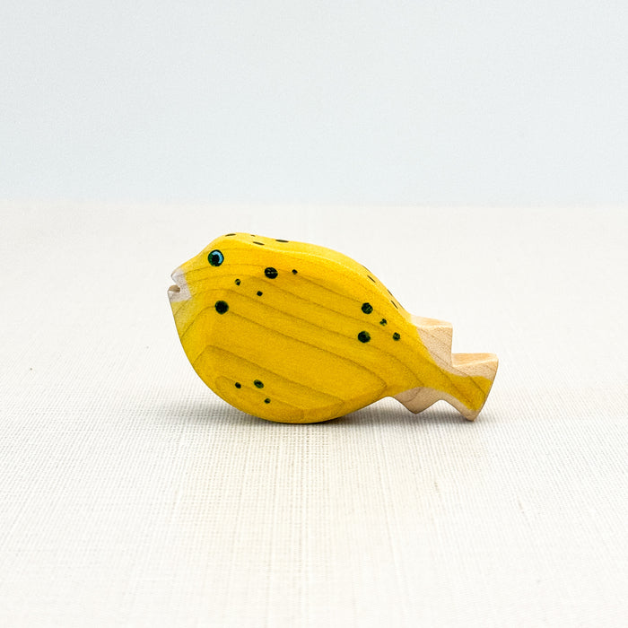 Pufferfish - Hand Painted Wooden Animal - HolzWald
