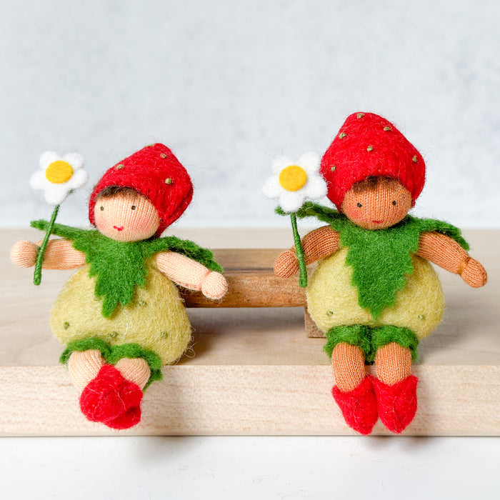 Strawberry Baby - Bendable Doll - Flower Fairy