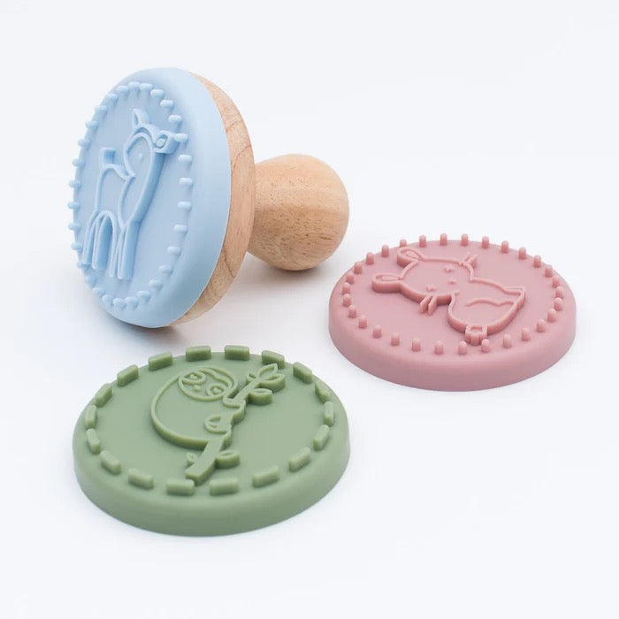 Stampie - Silicone Animal Cookie & Play Dough Stamper