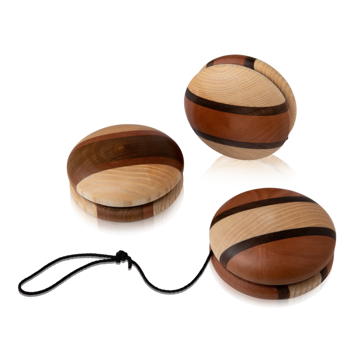 Natural Yo-Yo - 3 Tone Wooden Yoyo - Mader