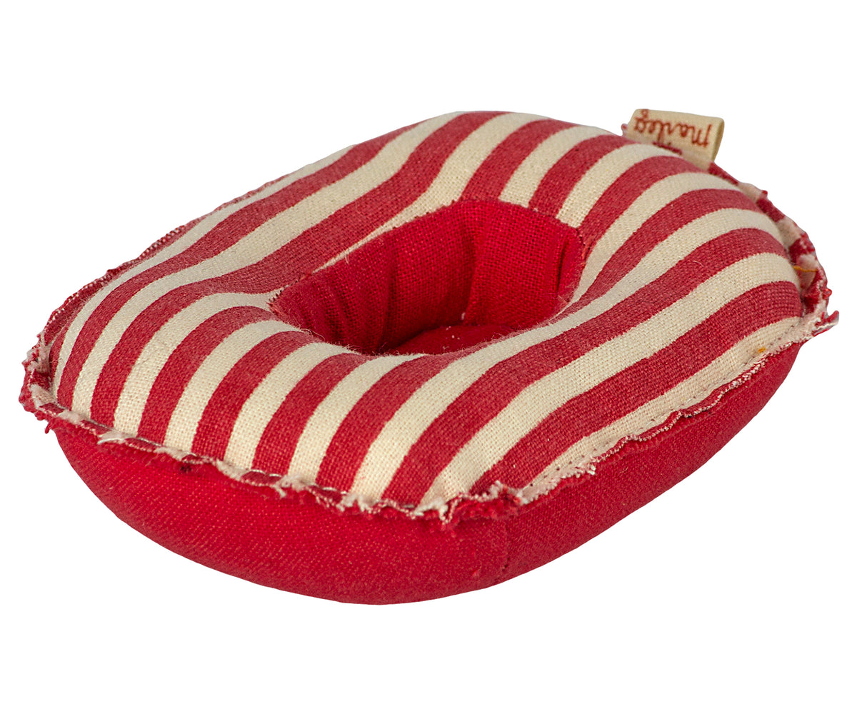 Red Stripe Mouse Beach Raft - Maileg — Oak & Ever
