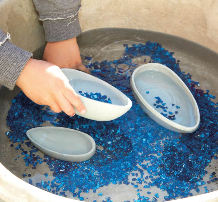 Outdoor Play Nesting Pouring Bowls – Play Kitchen Pouring Stone Bowls