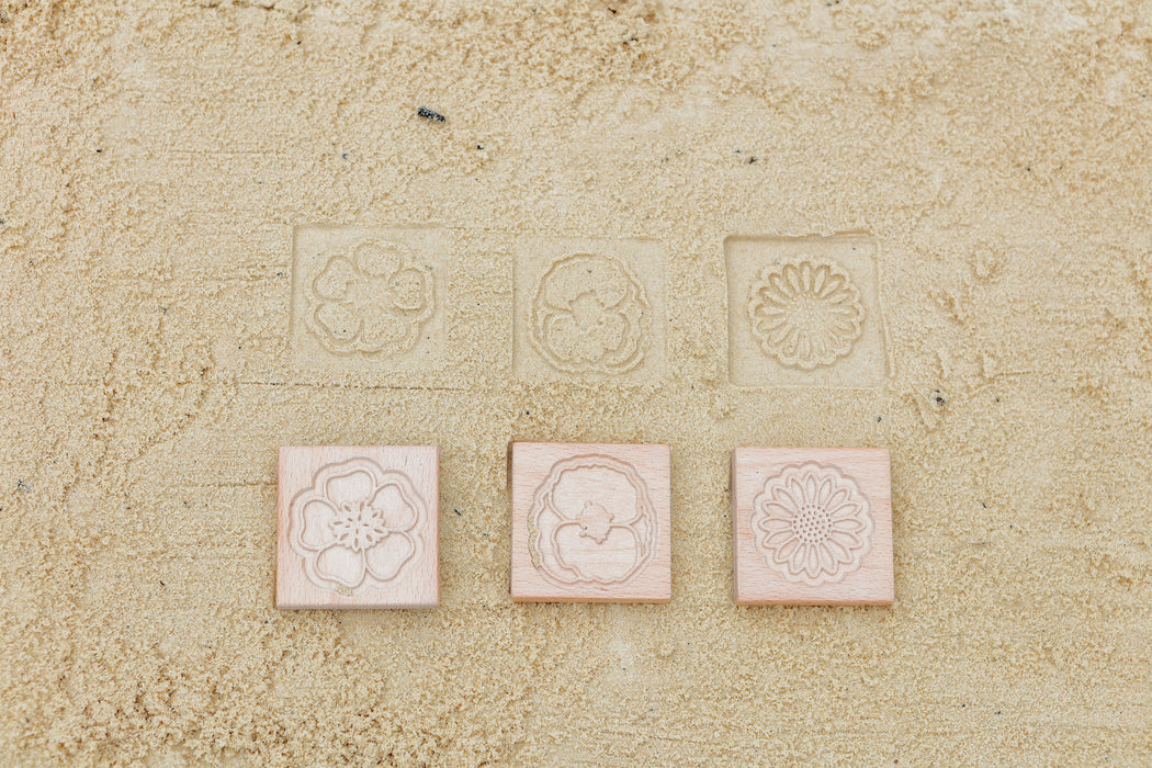 Flower Tiles - Sensory Imprint and match game