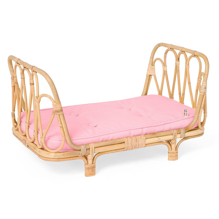 Rattan Day Bed for Dolls - Poppie Classic Day Bed Collection - Poppie Toys