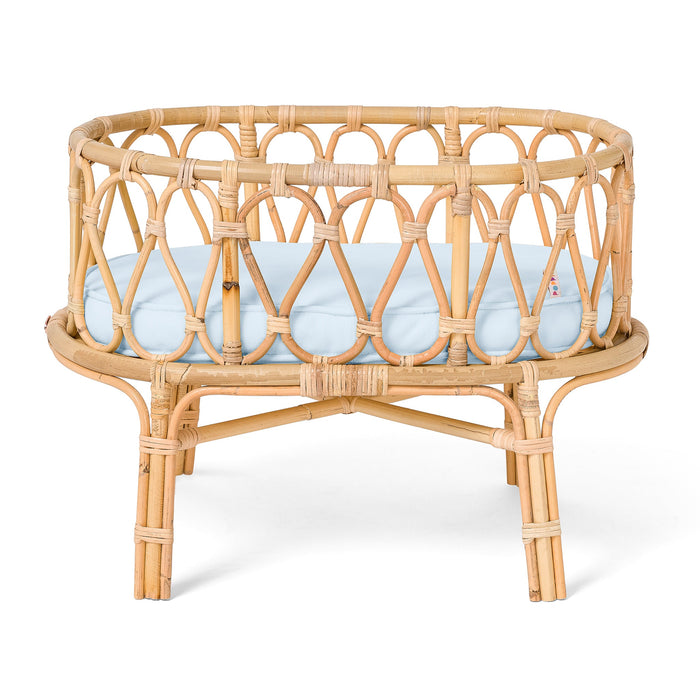 Toy Crib - Rattan Crib for Dolls (multiple colors) - Classic Collection - Poppie Toys