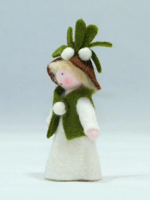 Winter Fairy - Mistletoe Prince - Berry hat - Ambrosius Flower Fairies