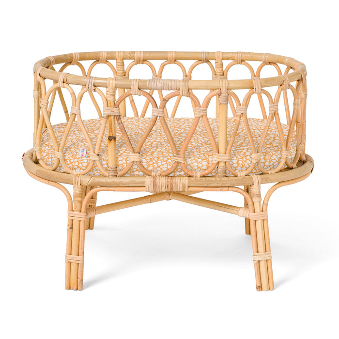 Toy Crib - Rattan Crib for Dolls - Signature Collection - Poppie Toys