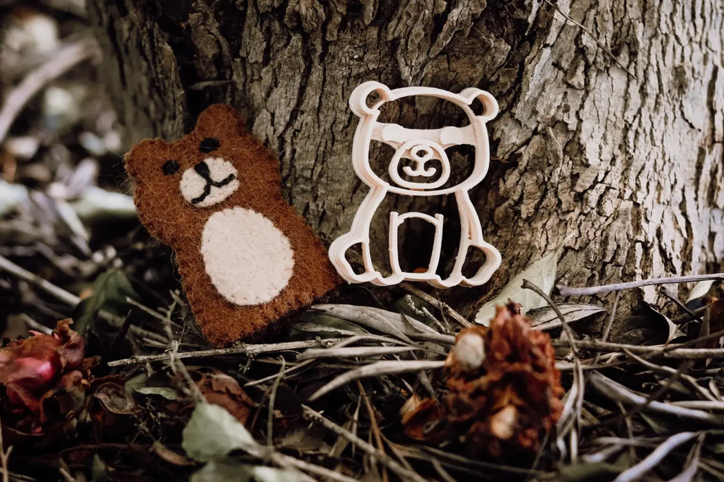Woodland Animals - Mini Dough Cutters - Plant Based Plastic - Eco Cutters