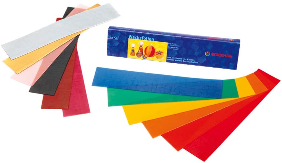 Stockmar Decorating Wax - Narrow Box - 12 Colors
