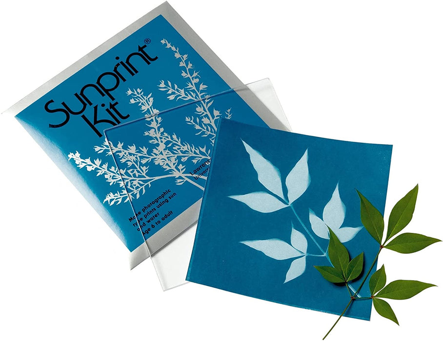 Opsætning pludselig Stratford på Avon Sunprint Kit - Sun Printing Craft Kit - Cyanotype Paper Nature - Small —  Oak & Ever