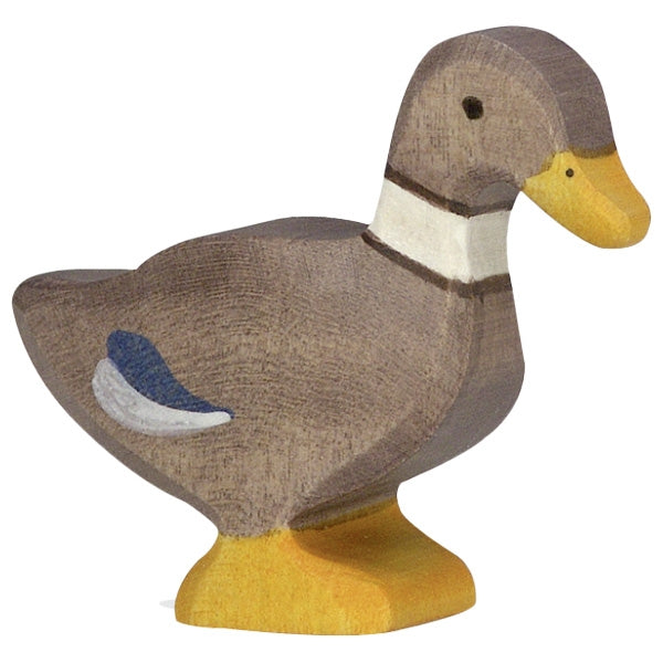 HOLZTIGER - Wooden Animal - Duck Standing