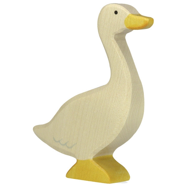 HOLZTIGER - Wooden Animal - Goose, Standing