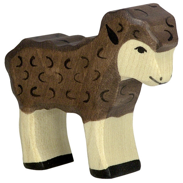 HOLZTIGER - Wooden Animal - Black Lamb